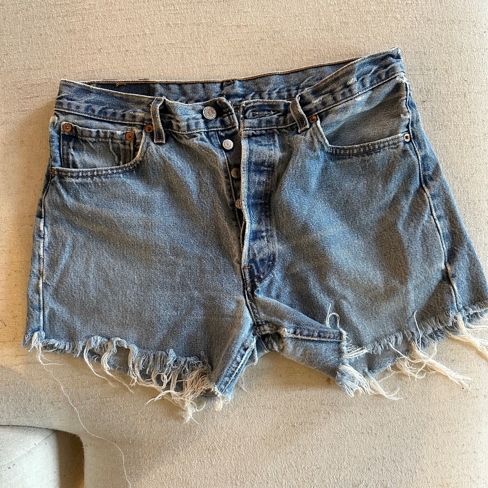 Vintage Levi 501 Cut Off Shorts | Made in USA